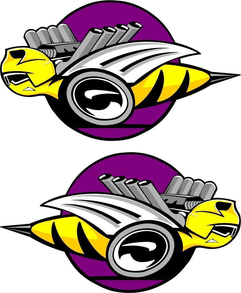 "Rumble Bee" Bees Only Decals 04-05 Dodge Rumble Bee